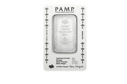 Cross of Christianity - 1oz Silver Bar thumbnail 2